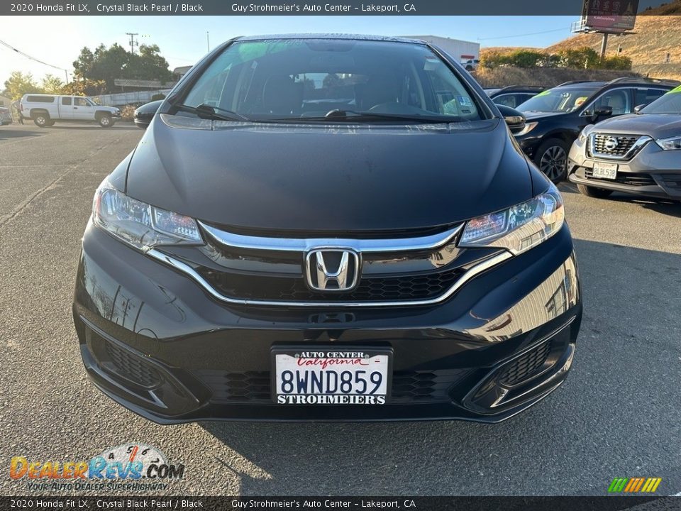 2020 Honda Fit LX Crystal Black Pearl / Black Photo #2