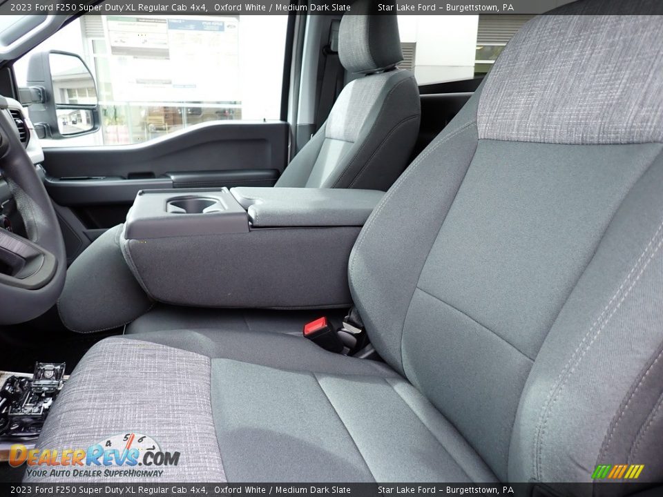 Front Seat of 2023 Ford F250 Super Duty XL Regular Cab 4x4 Photo #12