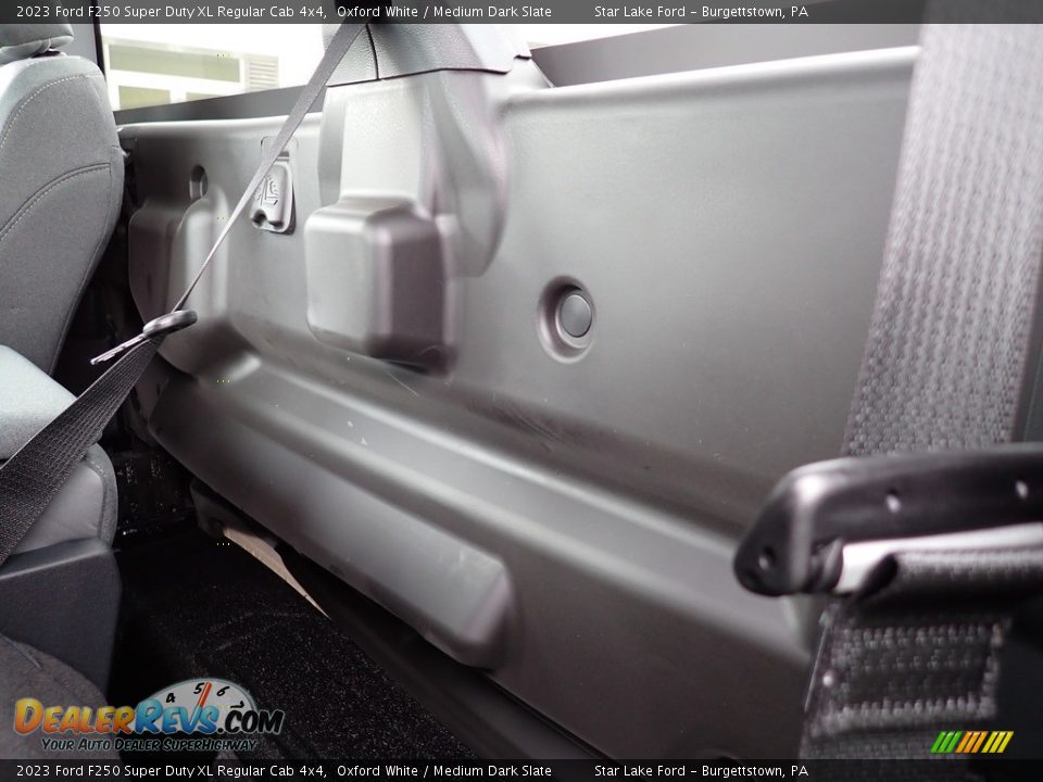 Rear Seat of 2023 Ford F250 Super Duty XL Regular Cab 4x4 Photo #13