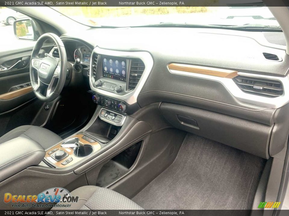 2021 GMC Acadia SLE AWD Satin Steel Metallic / Jet Black Photo #21