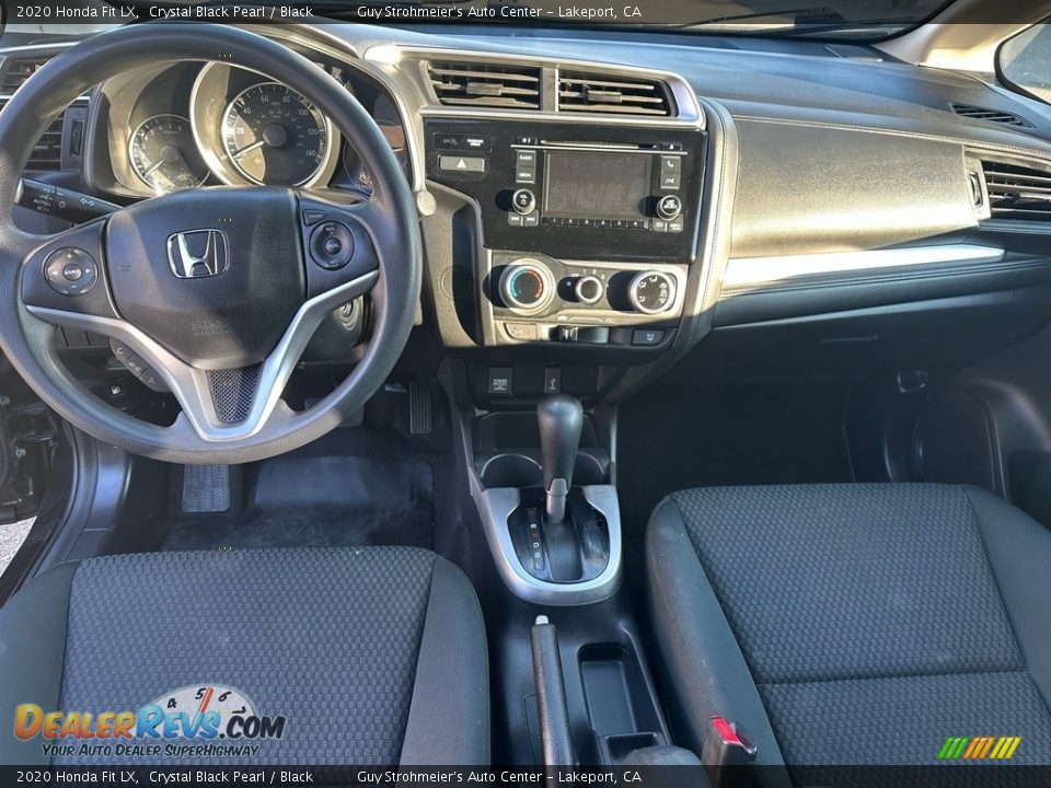 2020 Honda Fit LX Crystal Black Pearl / Black Photo #12