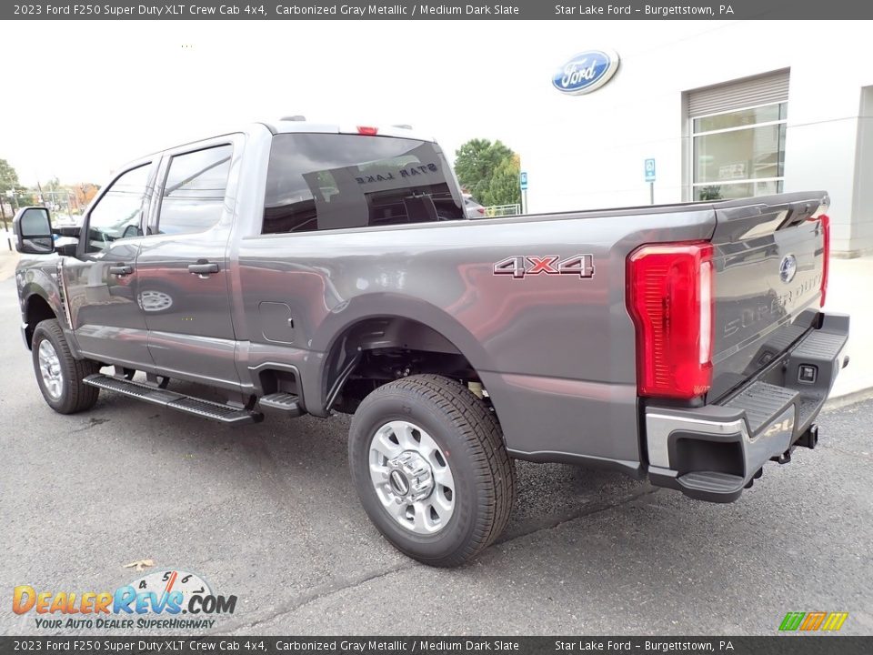 2023 Ford F250 Super Duty XLT Crew Cab 4x4 Carbonized Gray Metallic / Medium Dark Slate Photo #3