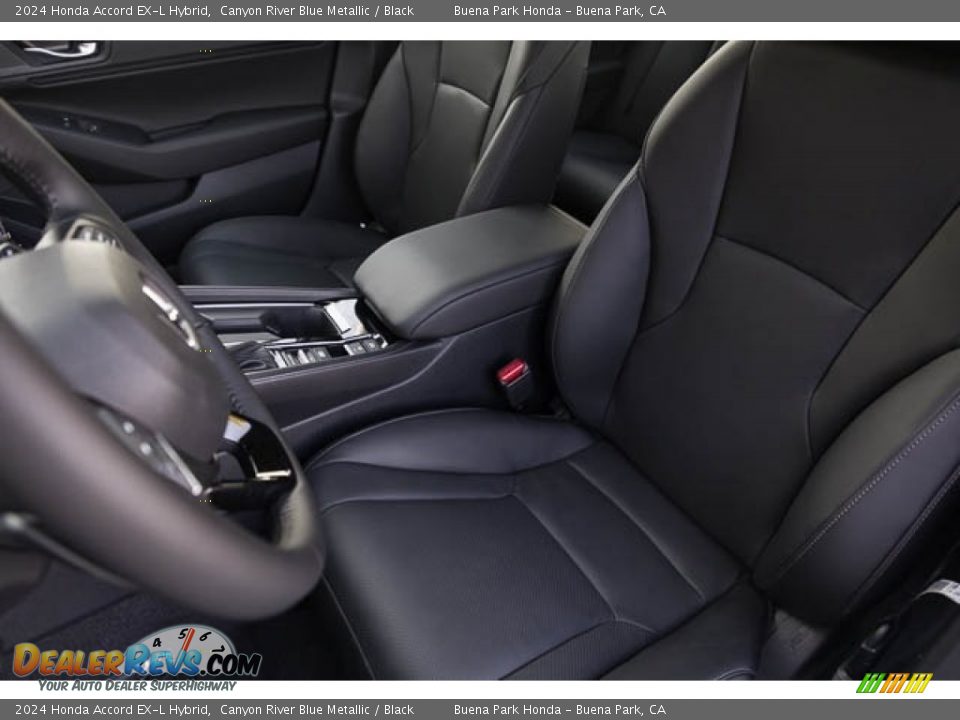 Black Interior - 2024 Honda Accord EX-L Hybrid Photo #27