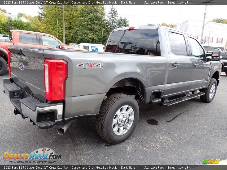 Carbonized Gray Metallic 2023 Ford F250 Super Duty XLT Crew Cab 4x4 Photo #6