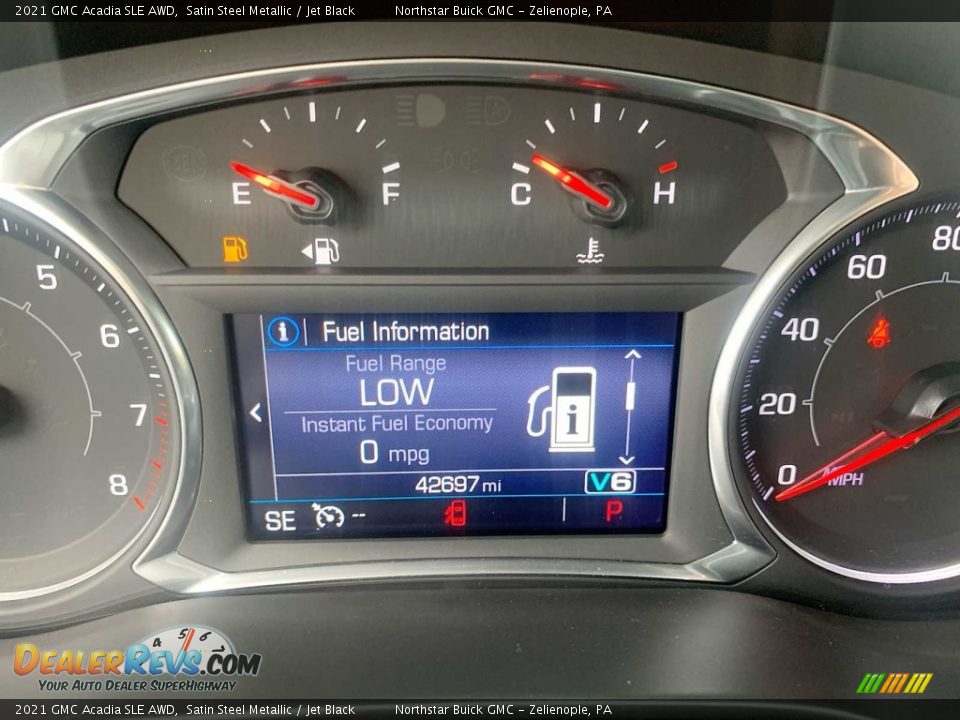 2021 GMC Acadia SLE AWD Gauges Photo #31