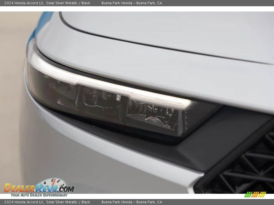2024 Honda Accord LX Solar Silver Metallic / Black Photo #4