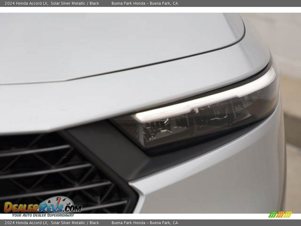 2024 Honda Accord LX Solar Silver Metallic / Black Photo #5