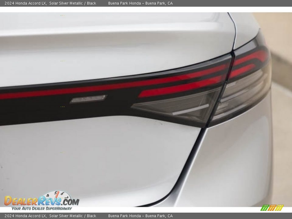 2024 Honda Accord LX Solar Silver Metallic / Black Photo #9