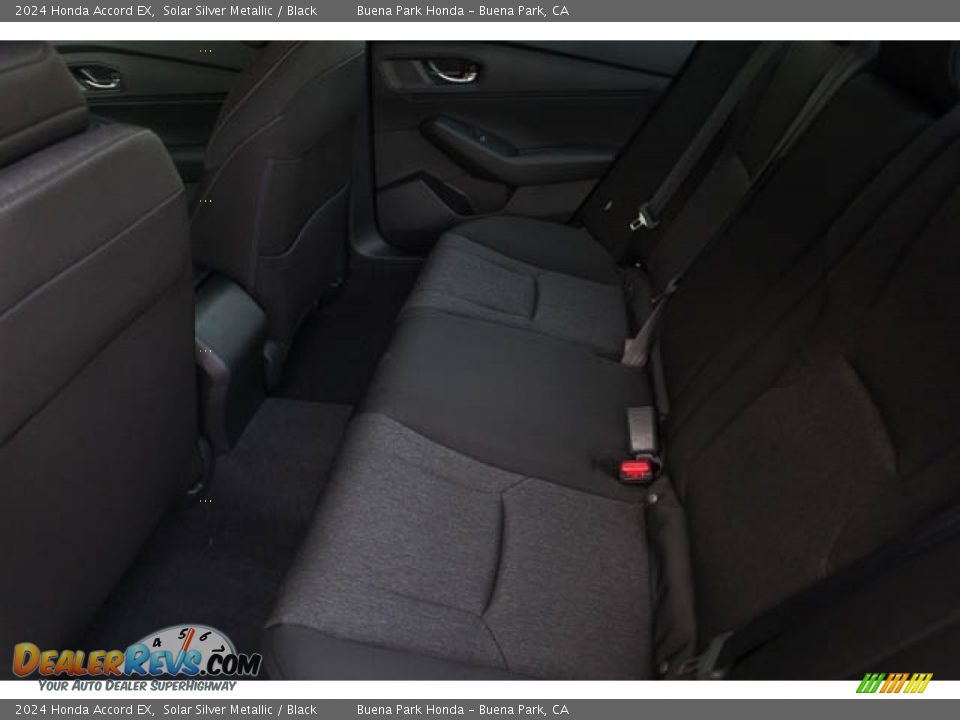 Rear Seat of 2024 Honda Accord EX Photo #18