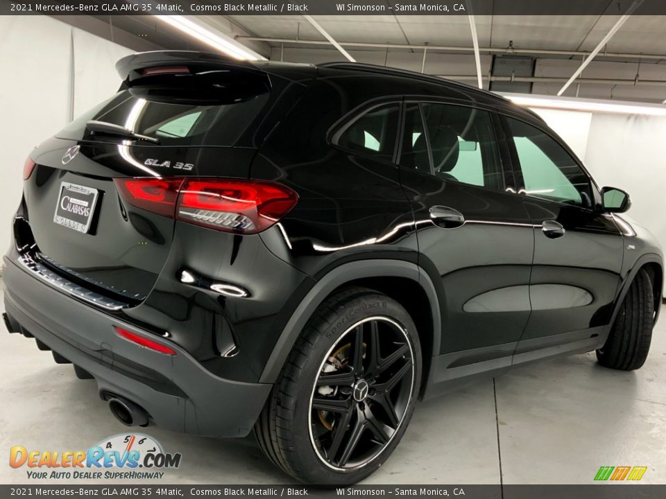 2021 Mercedes-Benz GLA AMG 35 4Matic Cosmos Black Metallic / Black Photo #5