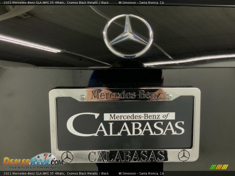 2021 Mercedes-Benz GLA AMG 35 4Matic Cosmos Black Metallic / Black Photo #10