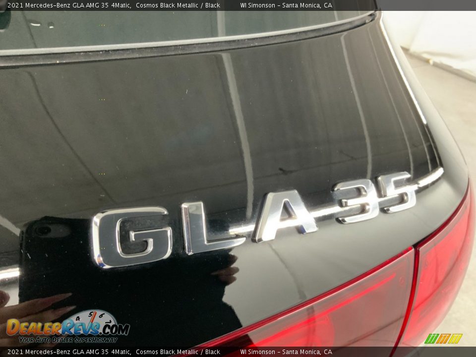 2021 Mercedes-Benz GLA AMG 35 4Matic Cosmos Black Metallic / Black Photo #11