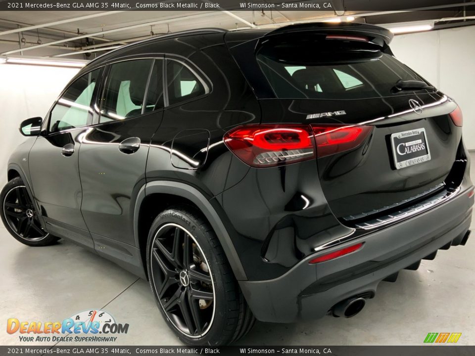 2021 Mercedes-Benz GLA AMG 35 4Matic Cosmos Black Metallic / Black Photo #13