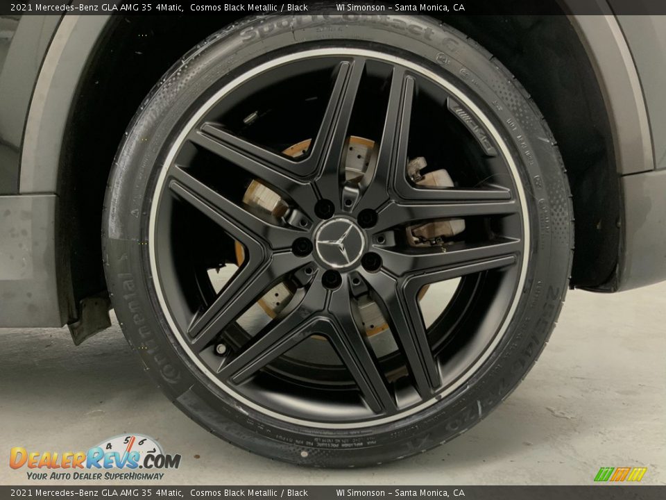 2021 Mercedes-Benz GLA AMG 35 4Matic Cosmos Black Metallic / Black Photo #19