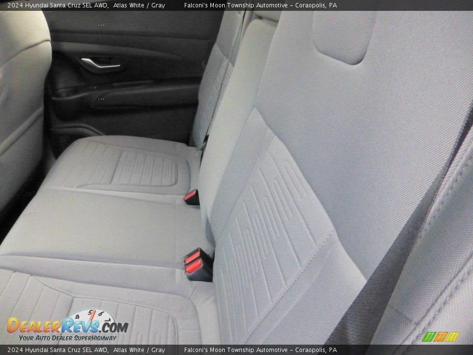 2024 Hyundai Santa Cruz SEL AWD Atlas White / Gray Photo #12