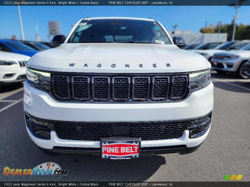 2023 Jeep Wagoneer Series II 4x4 Bright White / Global Black Photo #2