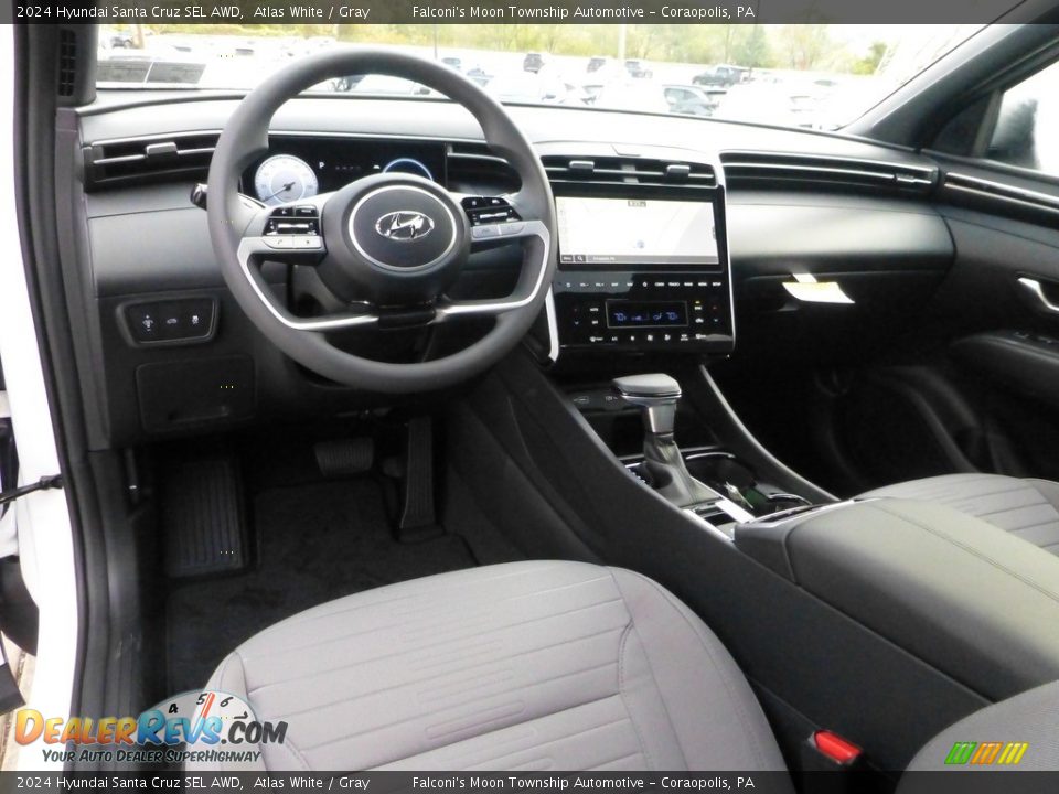 Gray Interior - 2024 Hyundai Santa Cruz SEL AWD Photo #13