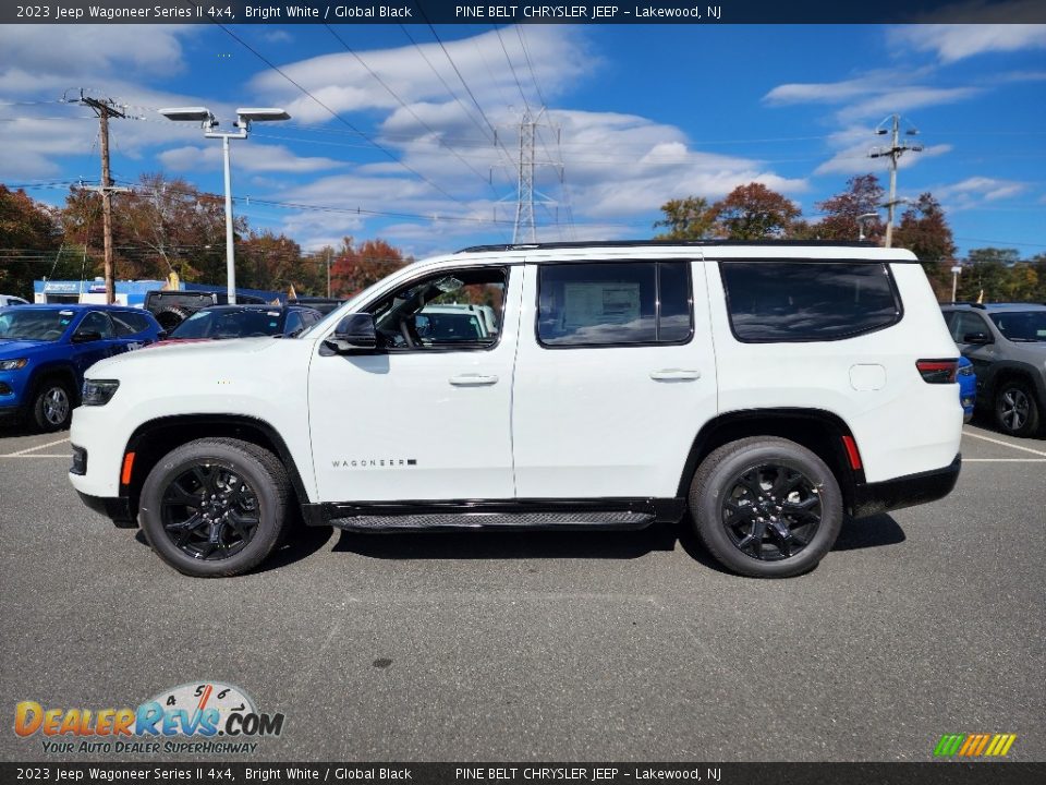 Bright White 2023 Jeep Wagoneer Series II 4x4 Photo #3