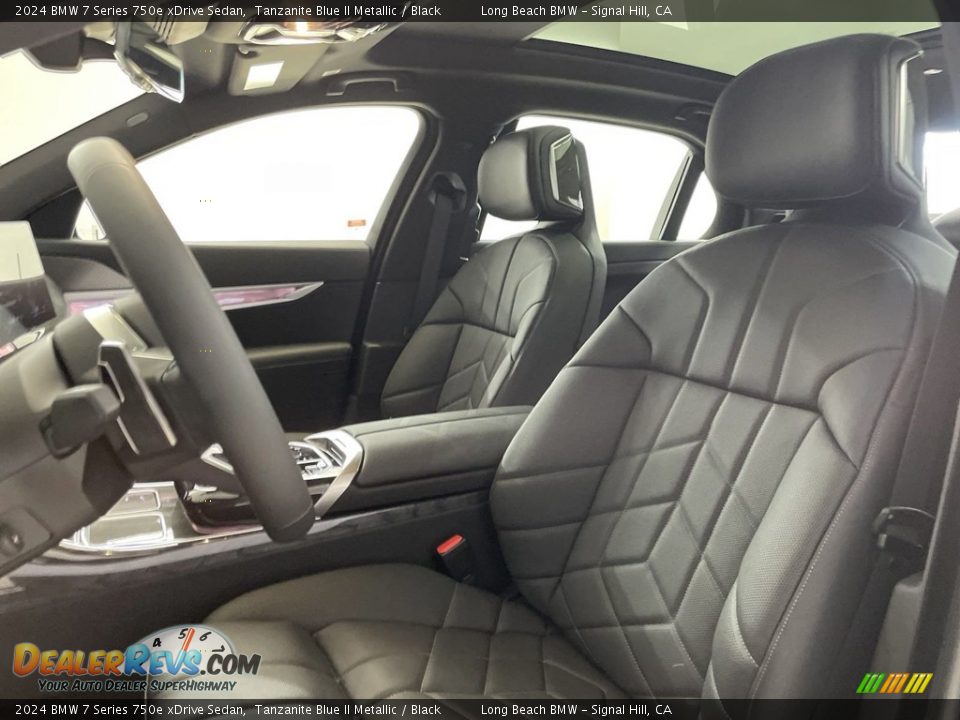 Front Seat of 2024 BMW 7 Series 750e xDrive Sedan Photo #13