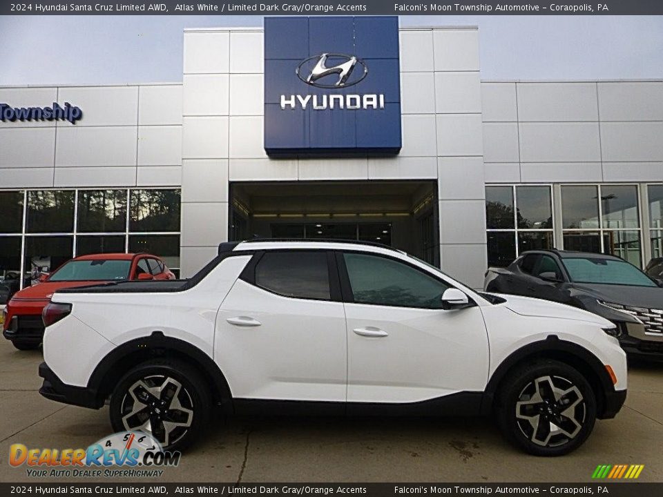 Atlas White 2024 Hyundai Santa Cruz Limited AWD Photo #1