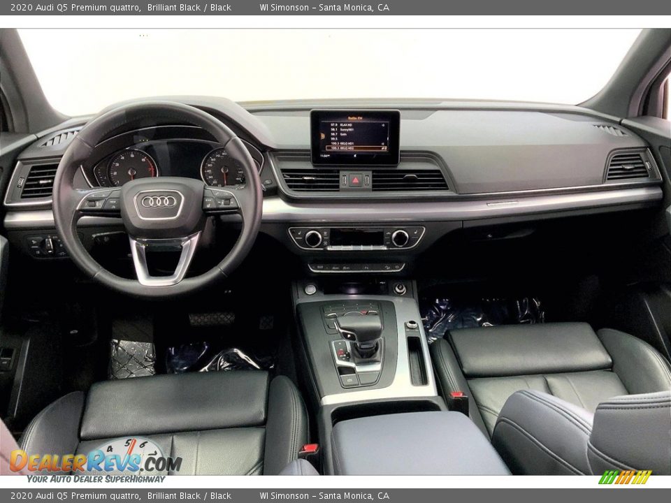 Black Interior - 2020 Audi Q5 Premium quattro Photo #15