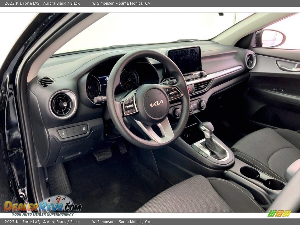 Black Interior - 2023 Kia Forte LXS Photo #14