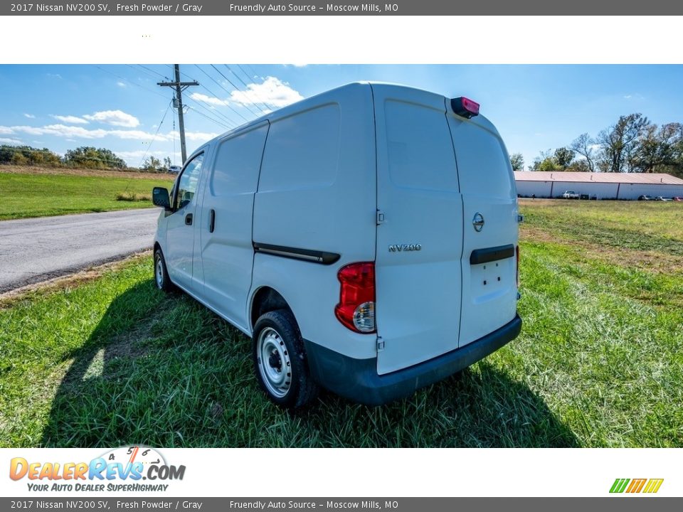 2017 Nissan NV200 SV Fresh Powder / Gray Photo #6