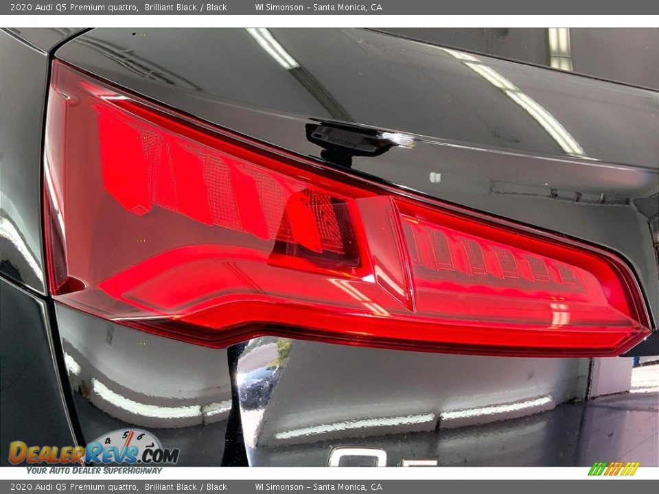 2020 Audi Q5 Premium quattro Brilliant Black / Black Photo #29
