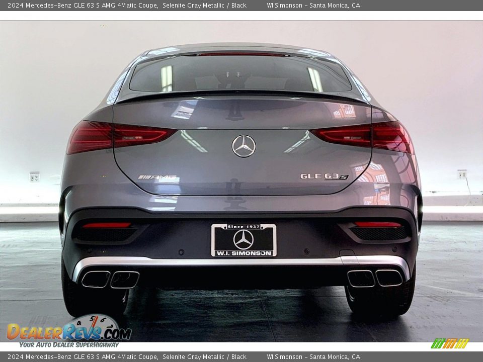 2024 Mercedes-Benz GLE 63 S AMG 4Matic Coupe Selenite Gray Metallic / Black Photo #3