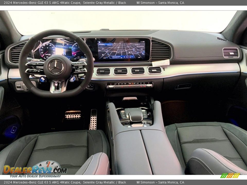 2024 Mercedes-Benz GLE 63 S AMG 4Matic Coupe Selenite Gray Metallic / Black Photo #6