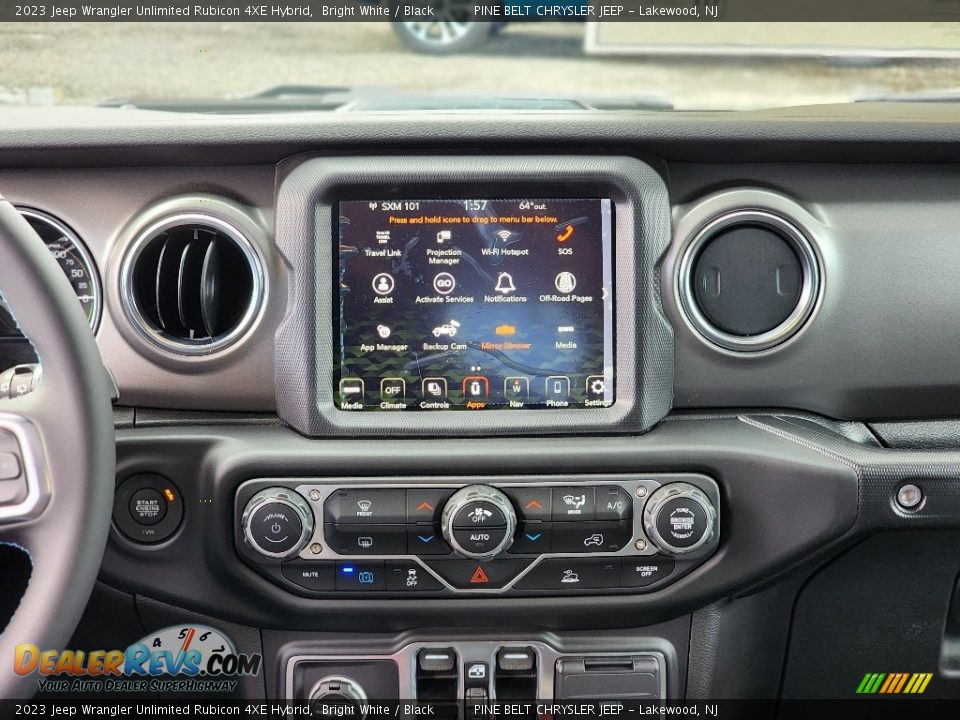 Controls of 2023 Jeep Wrangler Unlimited Rubicon 4XE Hybrid Photo #13