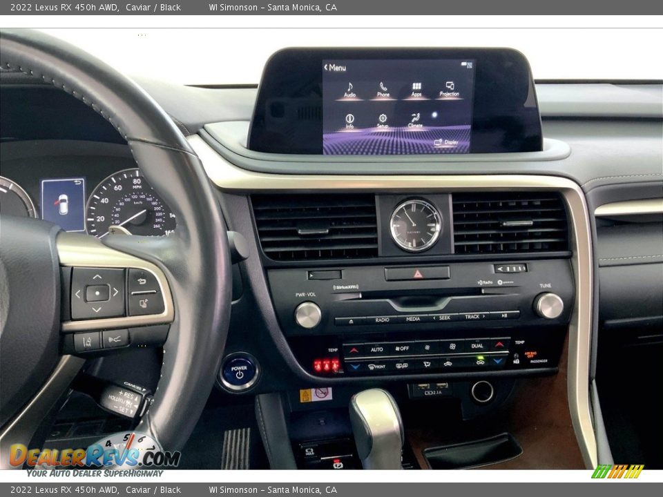 Controls of 2022 Lexus RX 450h AWD Photo #5