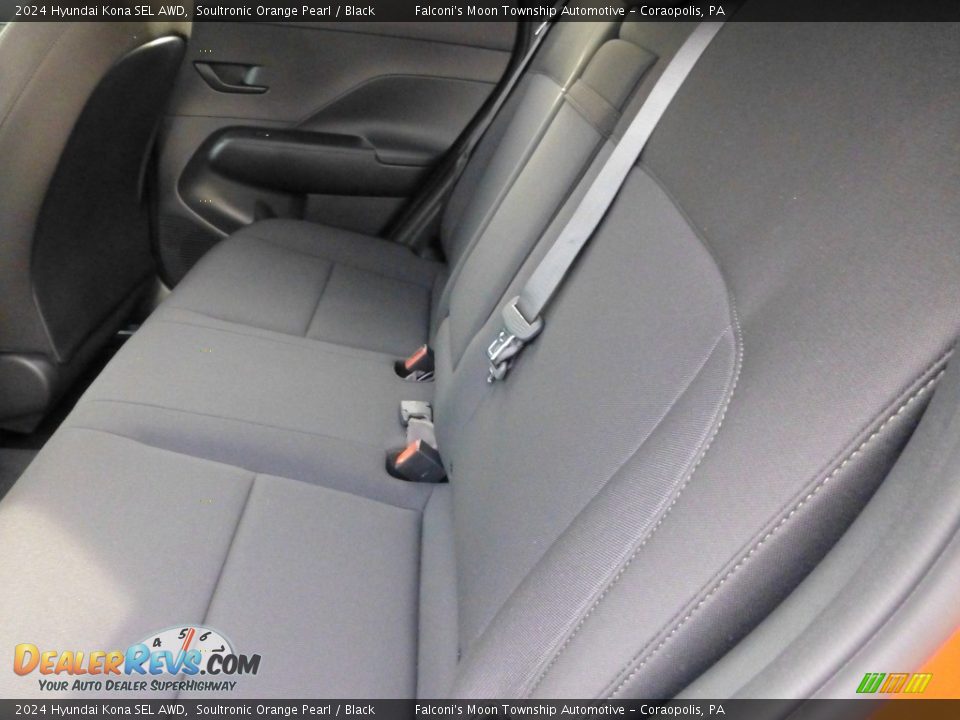 Rear Seat of 2024 Hyundai Kona SEL AWD Photo #12