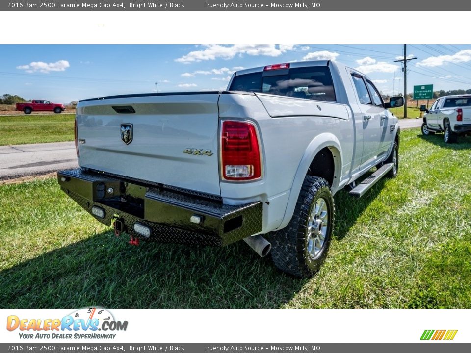 Bright White 2016 Ram 2500 Laramie Mega Cab 4x4 Photo #4