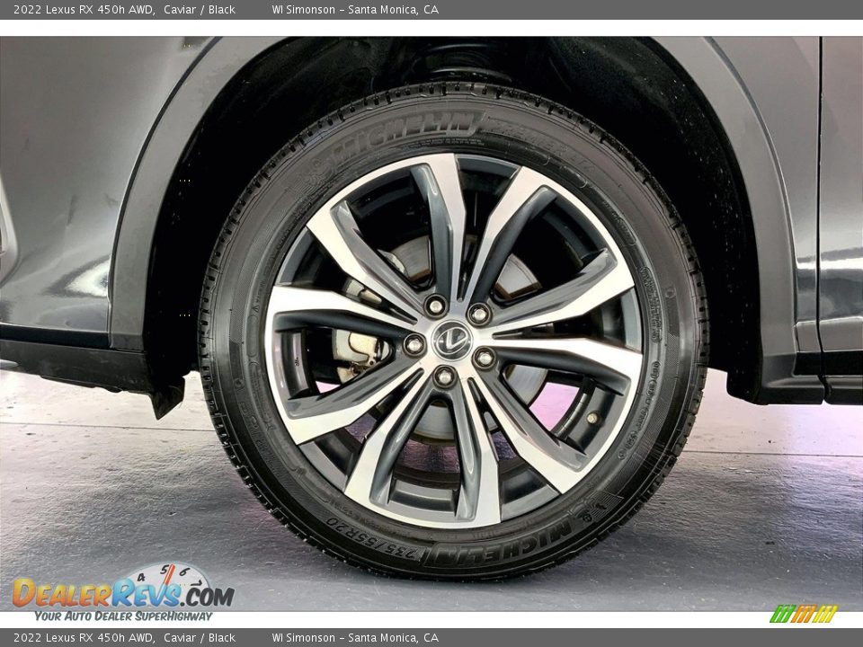 2022 Lexus RX 450h AWD Wheel Photo #8