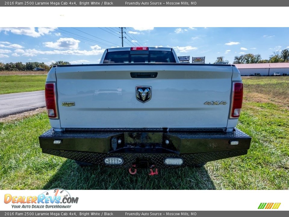 Bright White 2016 Ram 2500 Laramie Mega Cab 4x4 Photo #5