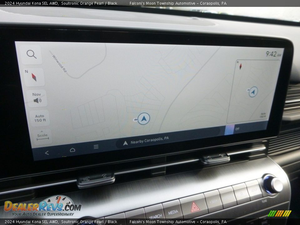 Navigation of 2024 Hyundai Kona SEL AWD Photo #16