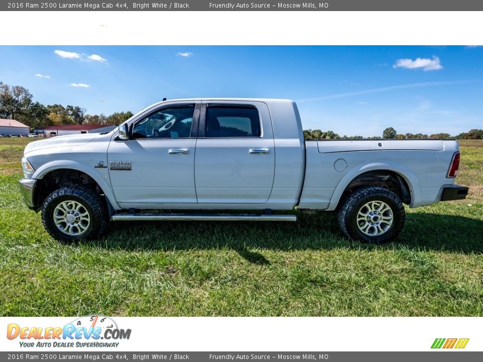 Bright White 2016 Ram 2500 Laramie Mega Cab 4x4 Photo #7