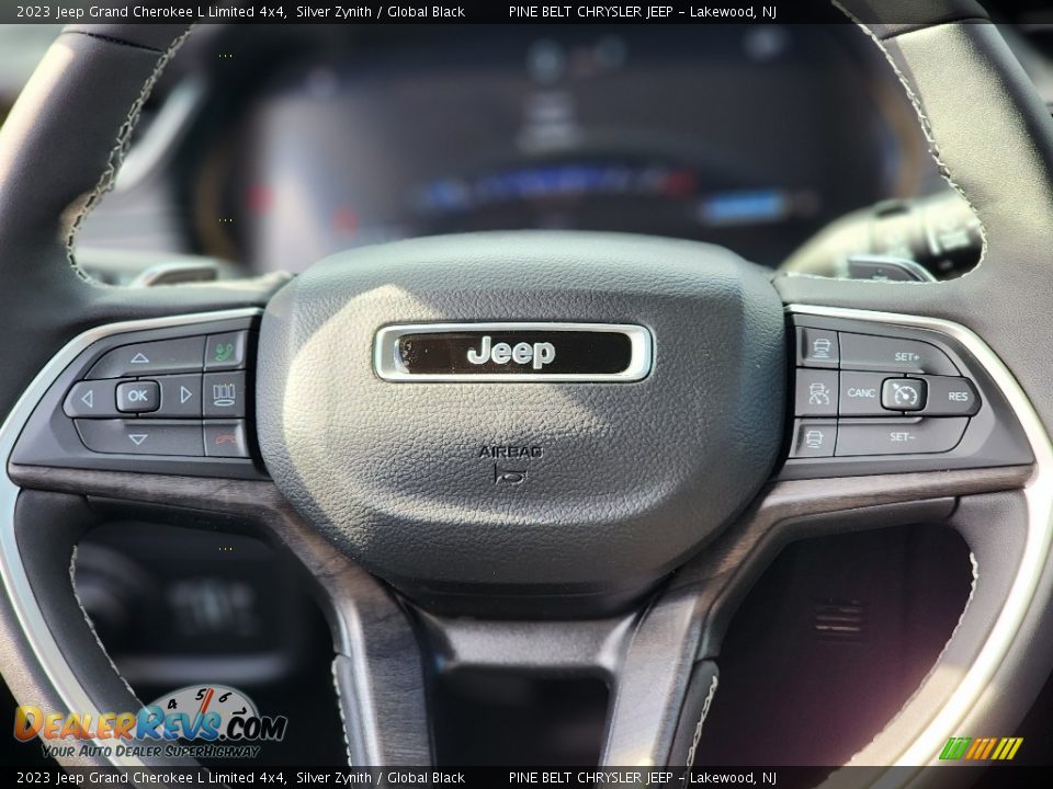 2023 Jeep Grand Cherokee L Limited 4x4 Steering Wheel Photo #10