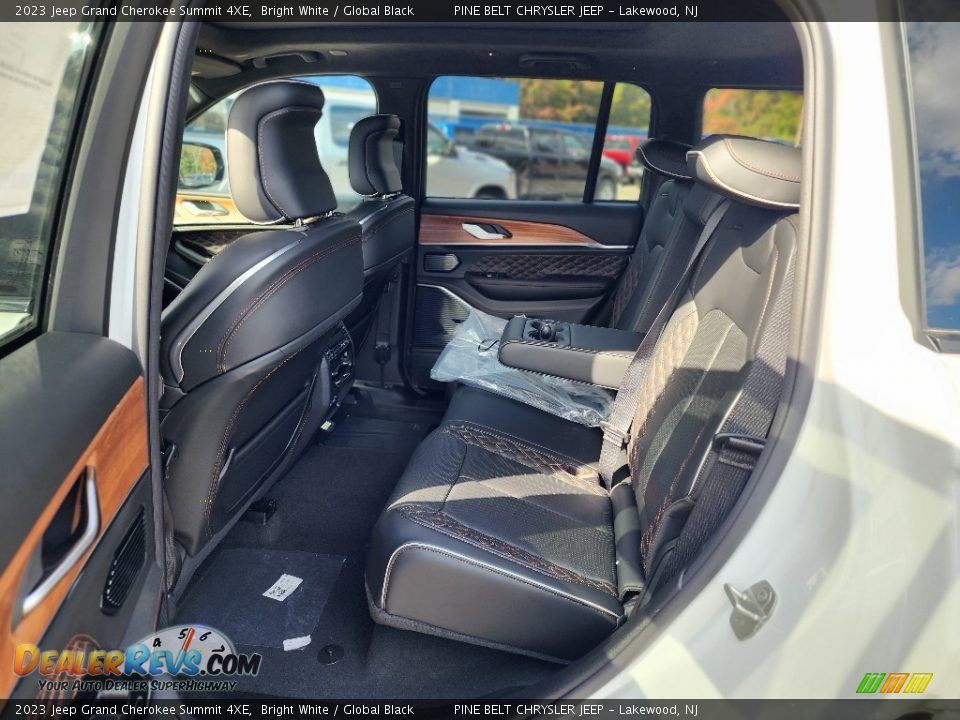 Rear Seat of 2023 Jeep Grand Cherokee Summit 4XE Photo #7