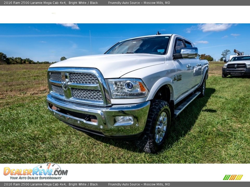 Bright White 2016 Ram 2500 Laramie Mega Cab 4x4 Photo #8