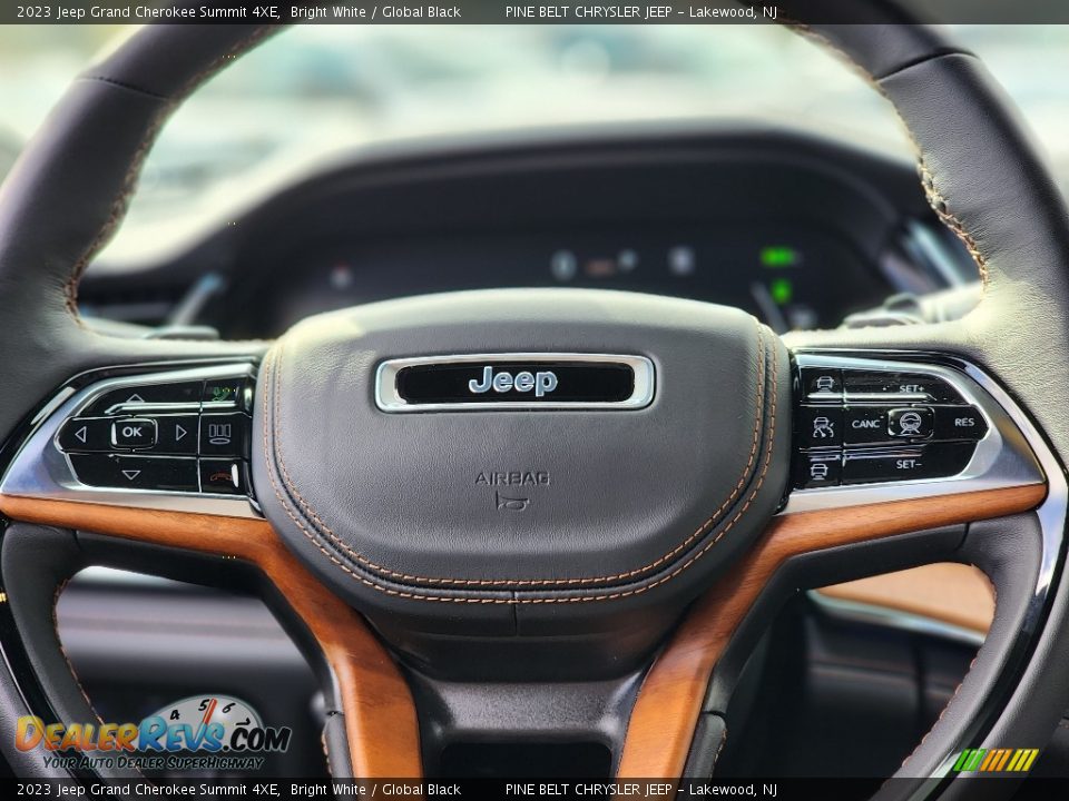 2023 Jeep Grand Cherokee Summit 4XE Steering Wheel Photo #10