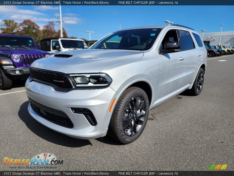 Front 3/4 View of 2023 Dodge Durango GT Blacktop AWD Photo #1