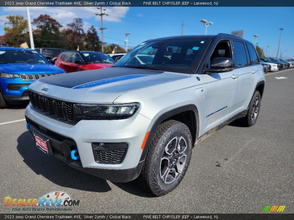 2023 Jeep Grand Cherokee Trailhawk 4XE Silver Zynith / Global Black Photo #1