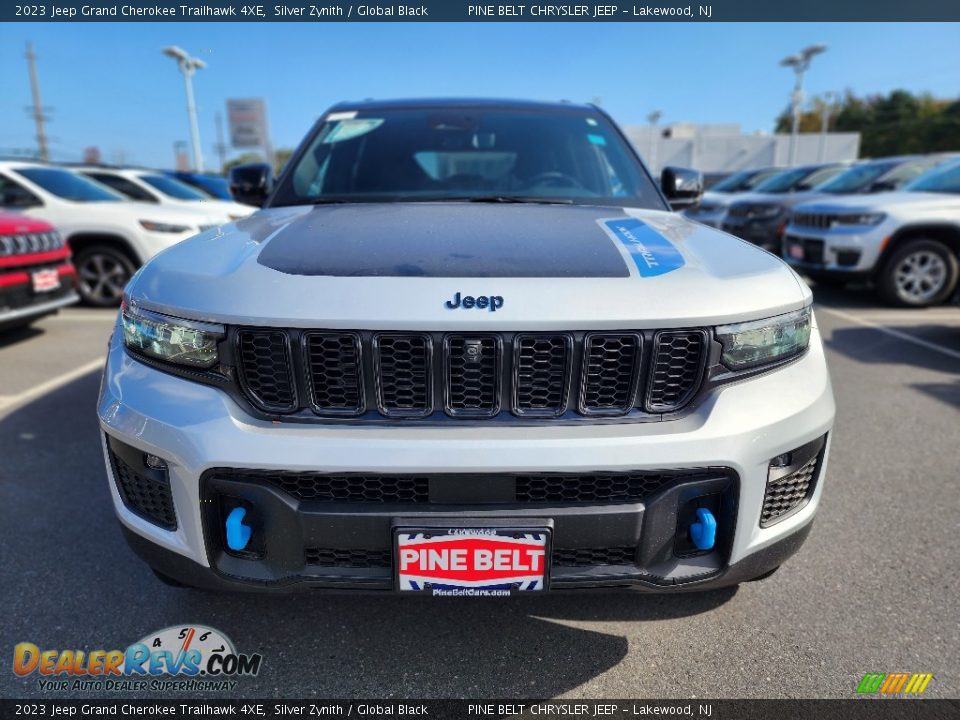 2023 Jeep Grand Cherokee Trailhawk 4XE Silver Zynith / Global Black Photo #2