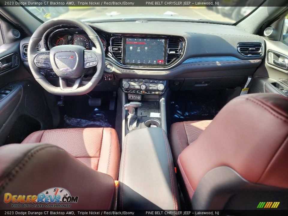 Dashboard of 2023 Dodge Durango GT Blacktop AWD Photo #9