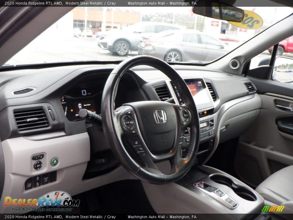 Dashboard of 2020 Honda Ridgeline RTL AWD Photo #11