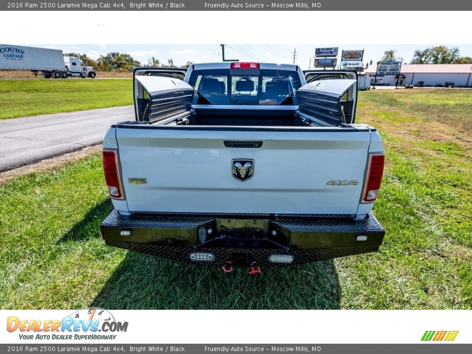 2016 Ram 2500 Laramie Mega Cab 4x4 Bright White / Black Photo #22