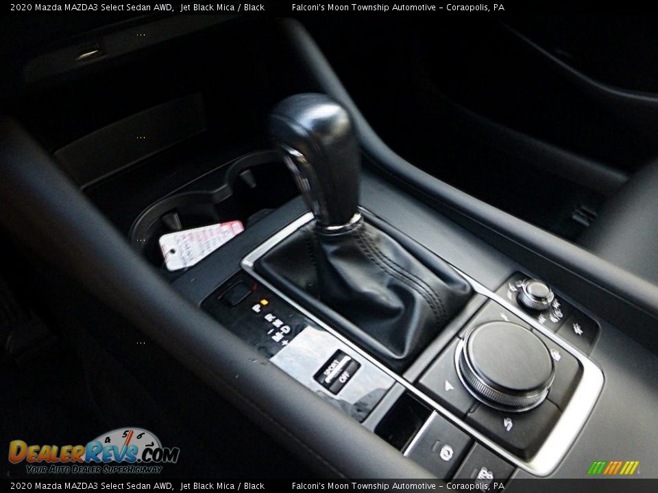 2020 Mazda MAZDA3 Select Sedan AWD Jet Black Mica / Black Photo #25
