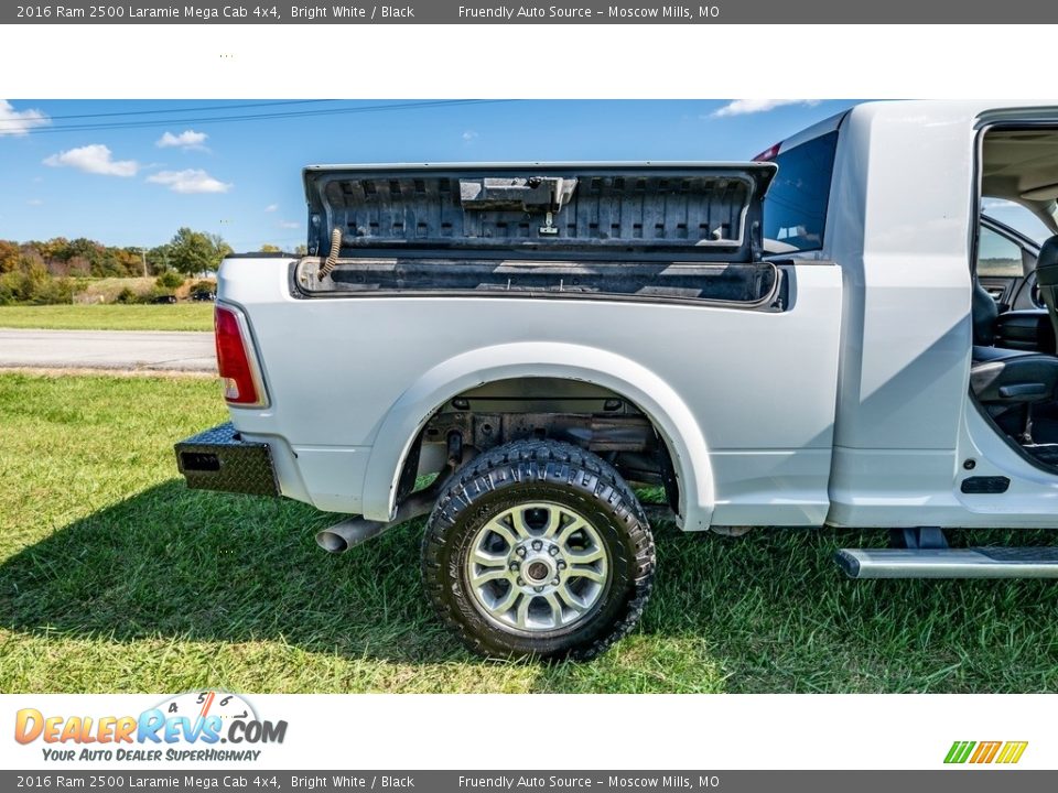 2016 Ram 2500 Laramie Mega Cab 4x4 Bright White / Black Photo #23